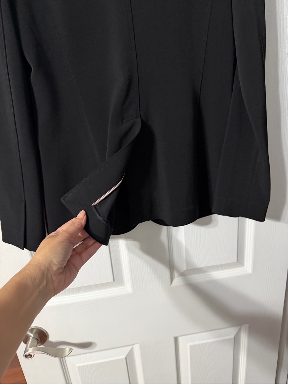 White House Black Market Black Single-Button Women's Blazer - Picture 13 of 15